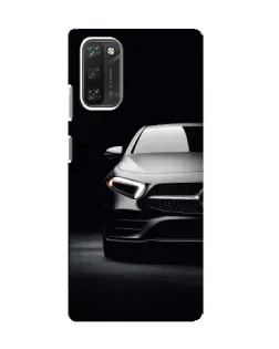 Чехол для Blackview A100 с картинкой «Свет фар Mercedes»