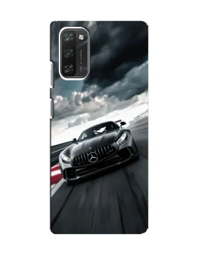 Чехол для Blackview A100 с картинкой «Гоночный Mercedes AMG»