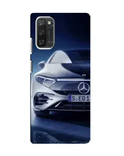 Чехол для Blackview A100 с картинкой «Mercedes EQ — будущее»