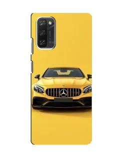Чехол для Blackview A100 с картинкой «Желтый Mercedes GT»