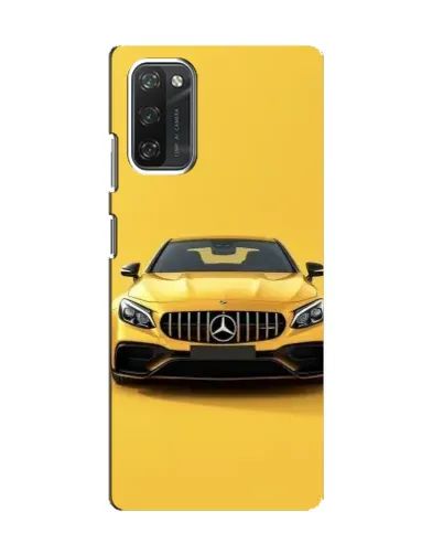 Чехол для Blackview A100 с картинкой «Желтый Mercedes GT»