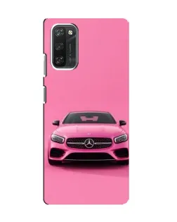 Чехол для Blackview A100 с картинкой «Розовый Mercedes AMG»