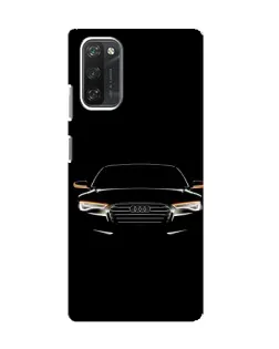 Чехол для Blackview A100 с картинкой «Audi — ночной контур»