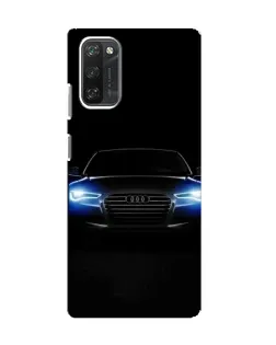 Чехол для Blackview A100 с картинкой «Audi в неоне»