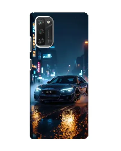 Чехол для Blackview A100 с картинкой «Ночной город и Audi» Чехол для Blackview A100 с картинкой «Ночной город и Audi»