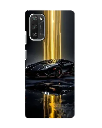 Чехол для Blackview A100 с картинкой «Ночной Lamborghini драйв»