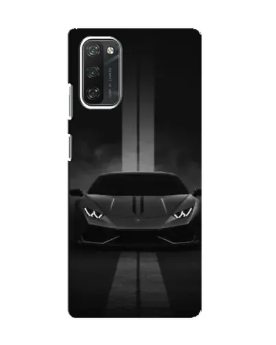 Чехол для Blackview A100 с картинкой «Lamborghini симметрия дорог»