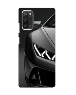 Чехол для Blackview A100 с картинкой «Lamborghini фары детализация»