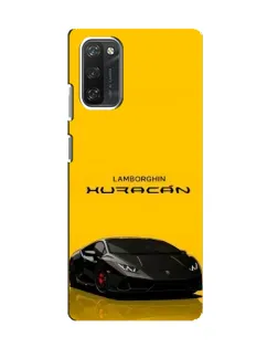 Чехол для Blackview A100 с картинкой «Lamborghini Huracan черный»