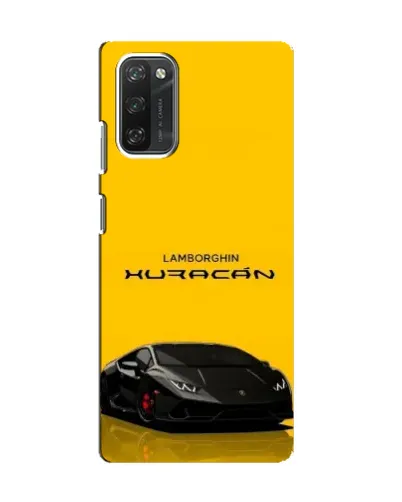 Чехол для Blackview A100 с картинкой «Lamborghini Huracan черный»