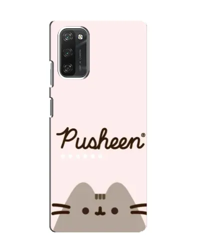 Чехол для Blackview A100 с картинкой «Pusheen логотип»