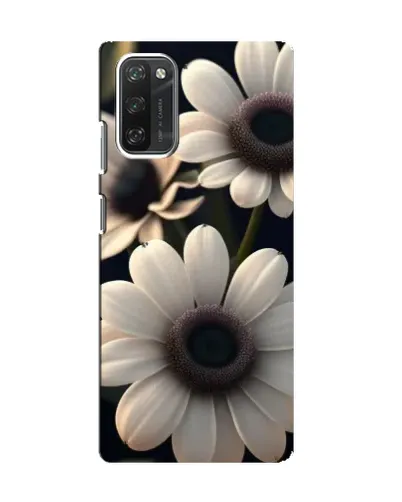 Чехол для Blackview A100 с картинкой «Белые маргаритки макро»