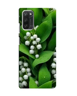 Чехол для Blackview A100 с картинкой «Ландыши в зелени»
