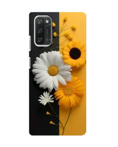 Чехол для Blackview A100 с картинкой «Подсолнух и ромашка»