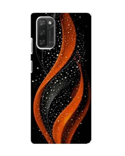 Чехол для Blackview A100 с картинкой «Огненная звездная волна»
