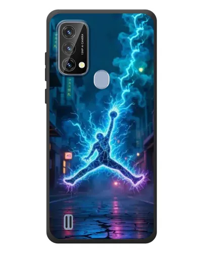 Чохол для Blackview A50 з картинкою «Jordan Gold Jumpman»
