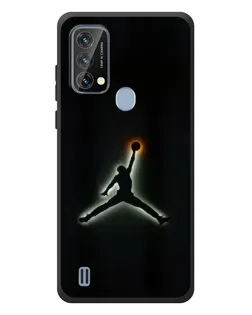 Чехол для Blackview A50 с картинкой «Jordan Gradient Logo»