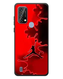Чохол для Blackview A50 з картинкою «Jordan Red Smoke»