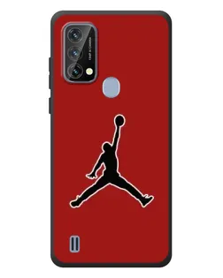 Чохол для Blackview A50 з картинкою «Jordan Red Back»