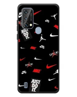 Чохол для Blackview A50 з картинкою «Nike Mix Pattern»