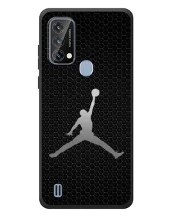 Чохол для Blackview A50 з картинкою «Jordan Dark Carbon»