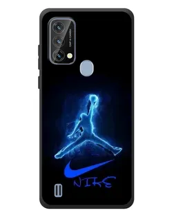 Чохол для Blackview A50 з картинкою «Jordan Neon Blue»