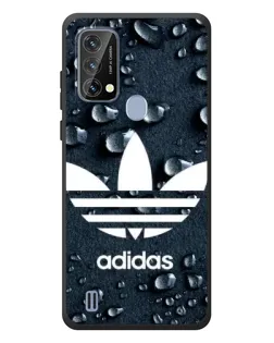 Чехол для Blackview A50 с картинкой «Adidas Trefoil Blue»