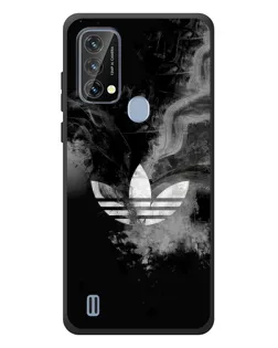 Чехол для Blackview A50 с картинкой «Абстрактный дым Adidas»