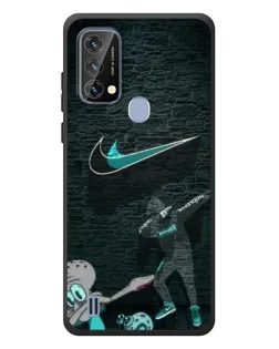 Чохол для Blackview A50 з картинкою «Спортивний арт Nike»