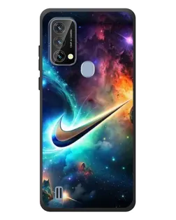 Чохол для Blackview A50 з картинкою «Космічний Nike Swoosh»