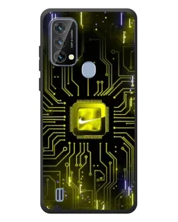 Чохол для Blackview A50 з картинкою «Nike — золота іскра»