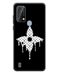 Чохол для Blackview A50 з картинкою «Квіткова монограма»