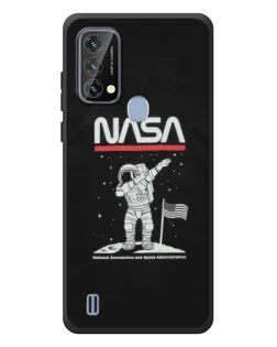 Чохол для Blackview A50 з картинкою «NASA — крокуємо по Місяцю»