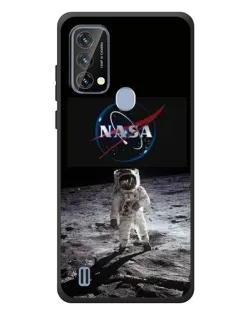 Чохол для Blackview A50 з картинкою «Астронавт на Місяці»