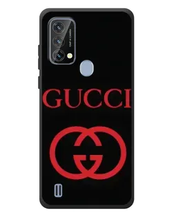Чохол для Blackview A50 з картинкою «Gucci — червоний логотип»
