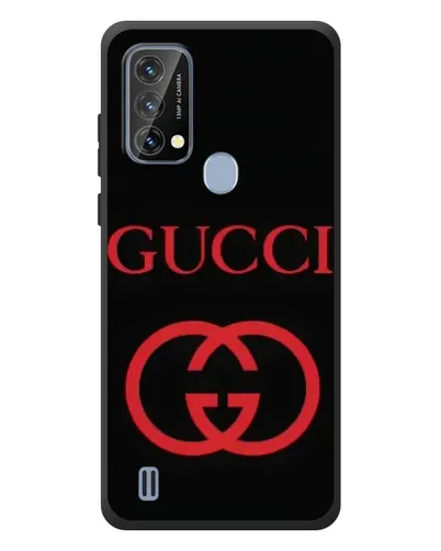 Чохол для Blackview A50 з картинкою «Gucci — червоний логотип»