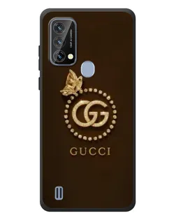 Чохол для Blackview A50 з картинкою «Gucci — золотий метелик»