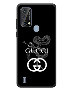 Чохол для Blackview A50 з картинкою «Gucci — срібна змія»