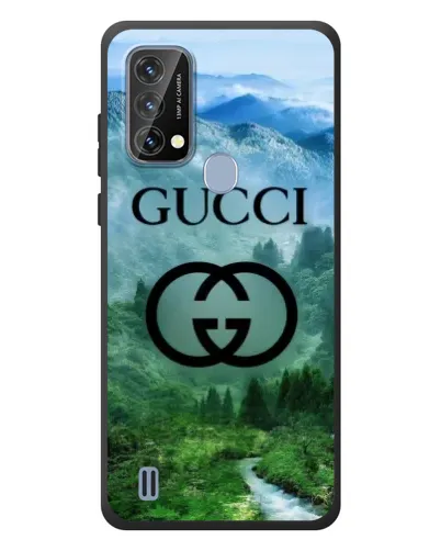 Чохол для Blackview A50 з картинкою «Gucci — гірський пейзаж»