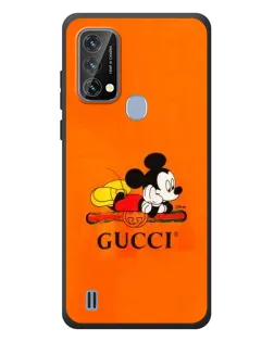 Чохол для Blackview A50 з картинкою «Міккі Маус Gucci — помаранч»