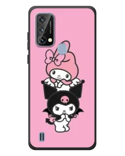 Чохол для Blackview A50 з картинкою «My Melody та Kuromi»