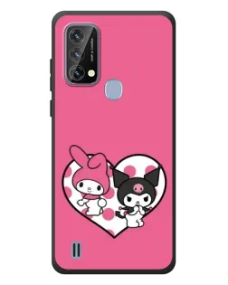 Чохол для Blackview A50 з картинкою «Kuromi та My Melody»