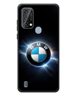 Чохол для Blackview A50 з картинкою «BMW — неонове сяйво»