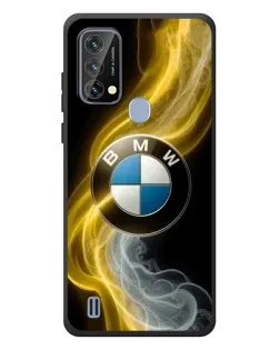 Чохол для Blackview A50 з картинкою «Золотистий дим BMW»