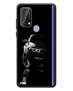 Чохол для Blackview A50 з картинкою «Силует BMW в темряві»