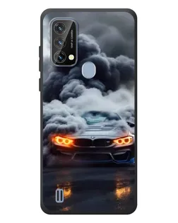Чохол для Blackview A50 з картинкою «BMW у диму»