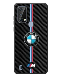 Чохол для Blackview A50 з картинкою «Емблема BMW та карбон»