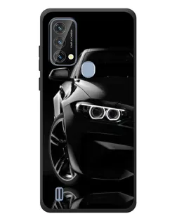 Чохол для Blackview A50 з картинкою «Чорна BMW — профіль»