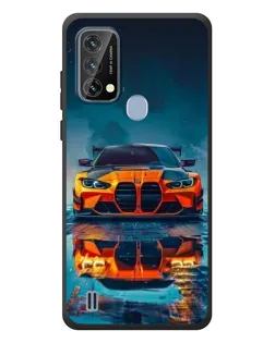 Чохол для Blackview A50 з картинкою «BMW — золота емблема»