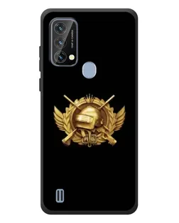 Чохол для Blackview A50 з картинкою «PUBG — помаранчевий градієнт»